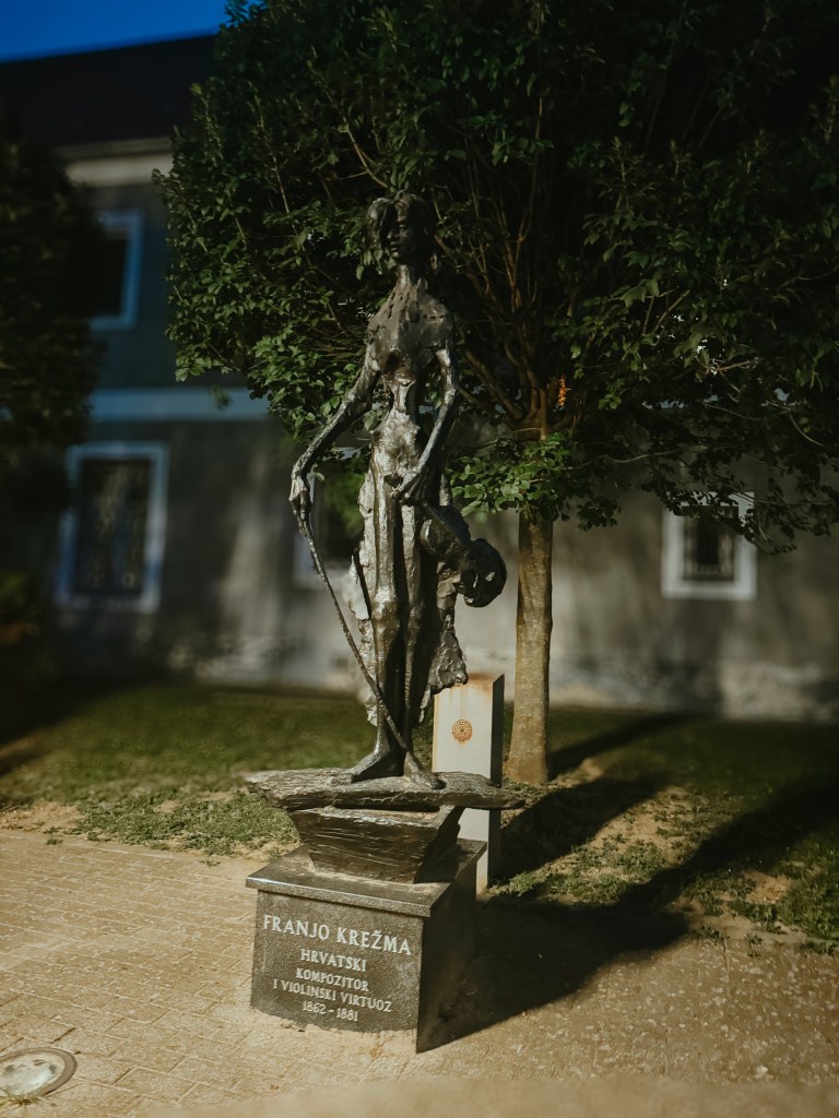 Franjo Krežma Statue