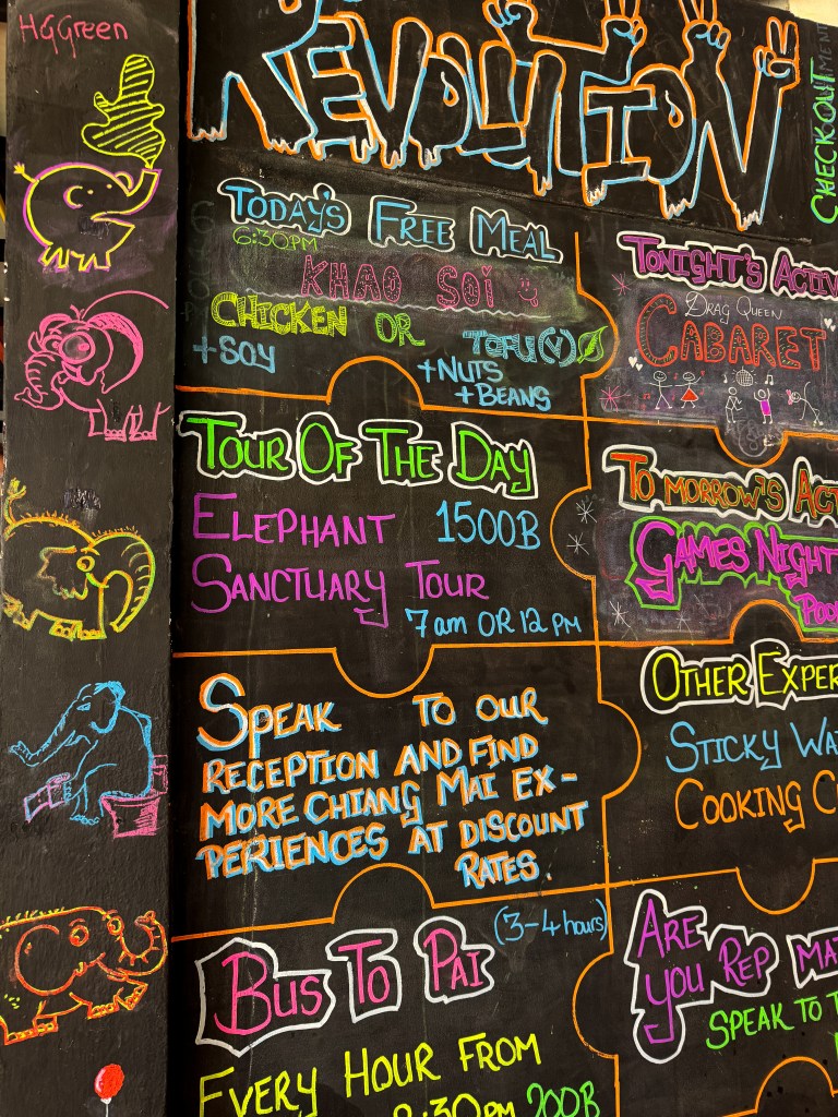 Activity Schedule in Revolution Hostel