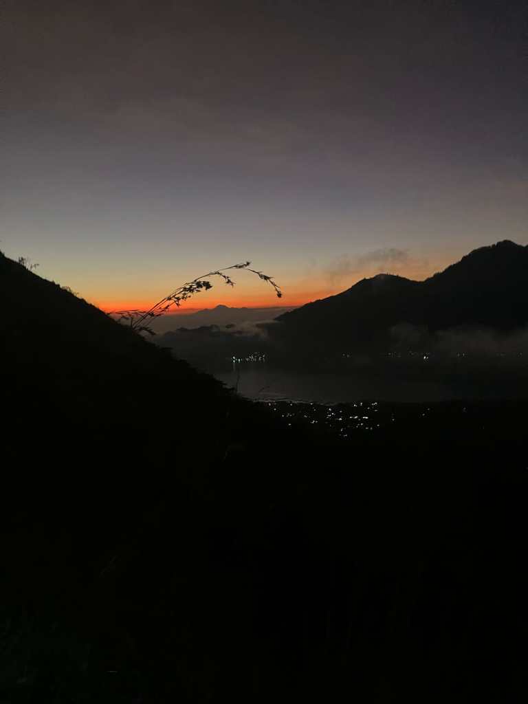 Mount Batur sunrise in Ubud